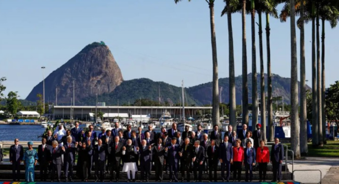 Comércio de bens do G20 cai no 4º trimestre de 2024